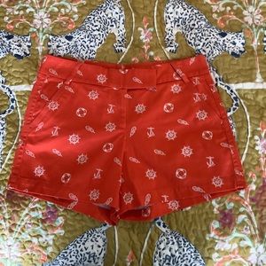 J.CREW nautical shorts